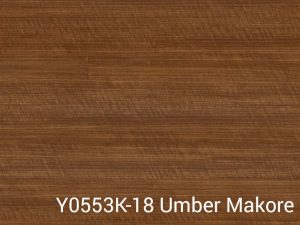Y0553K 18 Umber Makore Wilsonart Laminate Color Only Table Tops